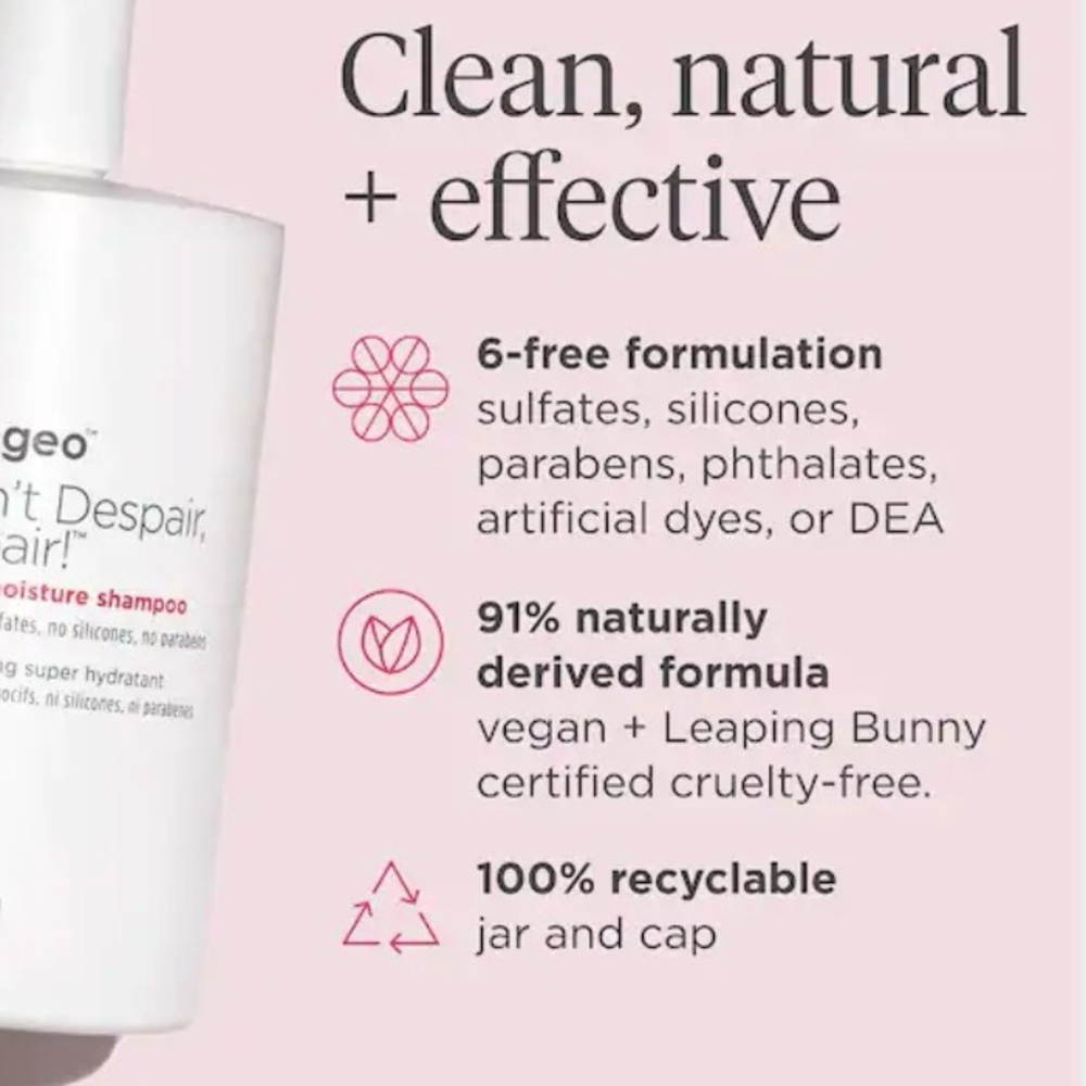 2 OZ TRAVEL Briogeo Don't Despair, Repair! Super Moisture Shampoo. - Picture 6 of 8